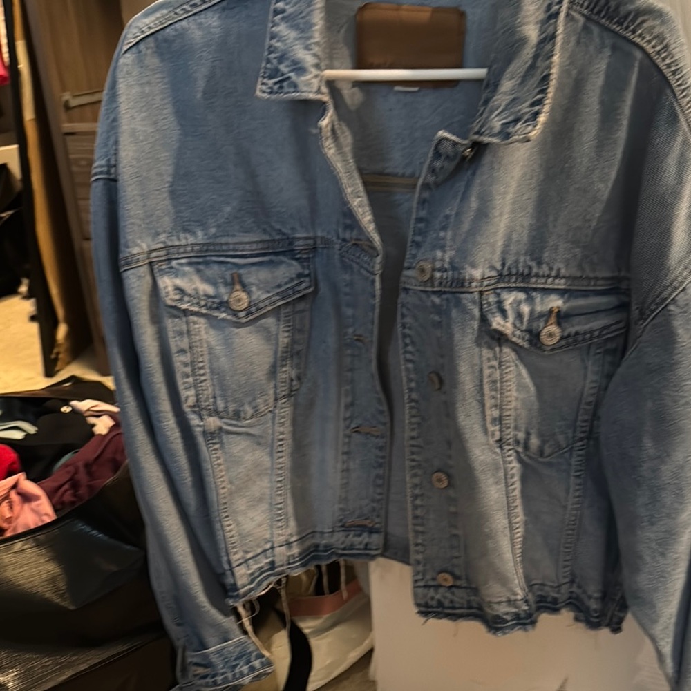 American Eagle Outfitters Blue Jean Jacket Classic Style